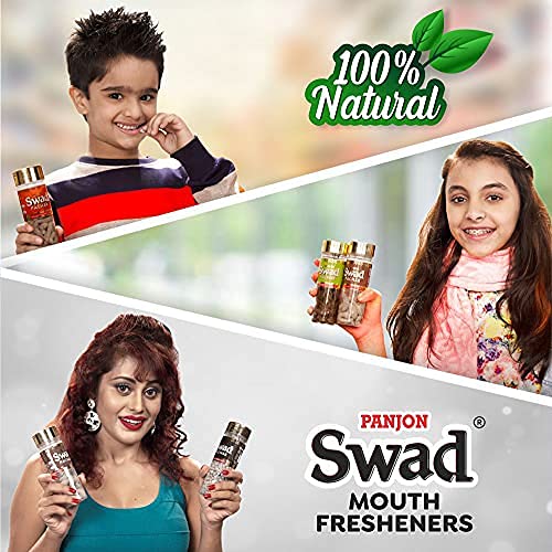 Swad MAHA SAVER PACK- Swad 25 Candy Pouchwith 3 premium bottles of Swad Pachak - ANARDANA, JEERA GOLI & KHATTA MEETHA KHAJOOR (Pack of 3)