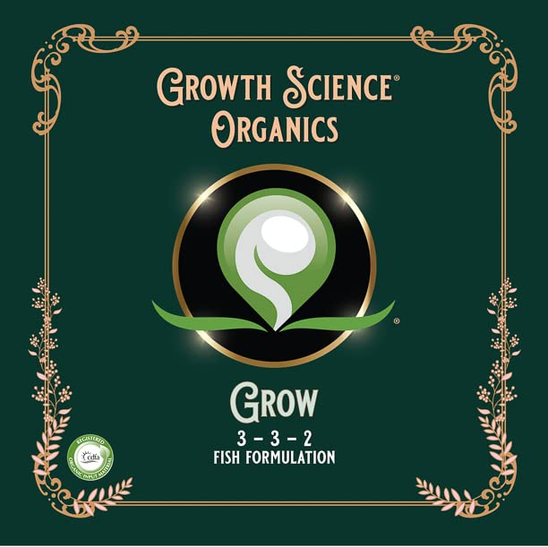 Organics - Grow (3-3-2) : Base Nutrient (2.5G)