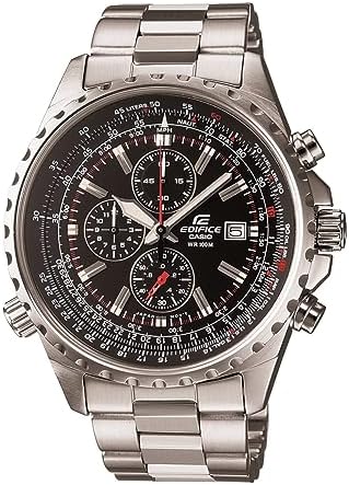 Casio Men's EF527D-1AV "Edifice" Stainless Steel Multi-Function Watch