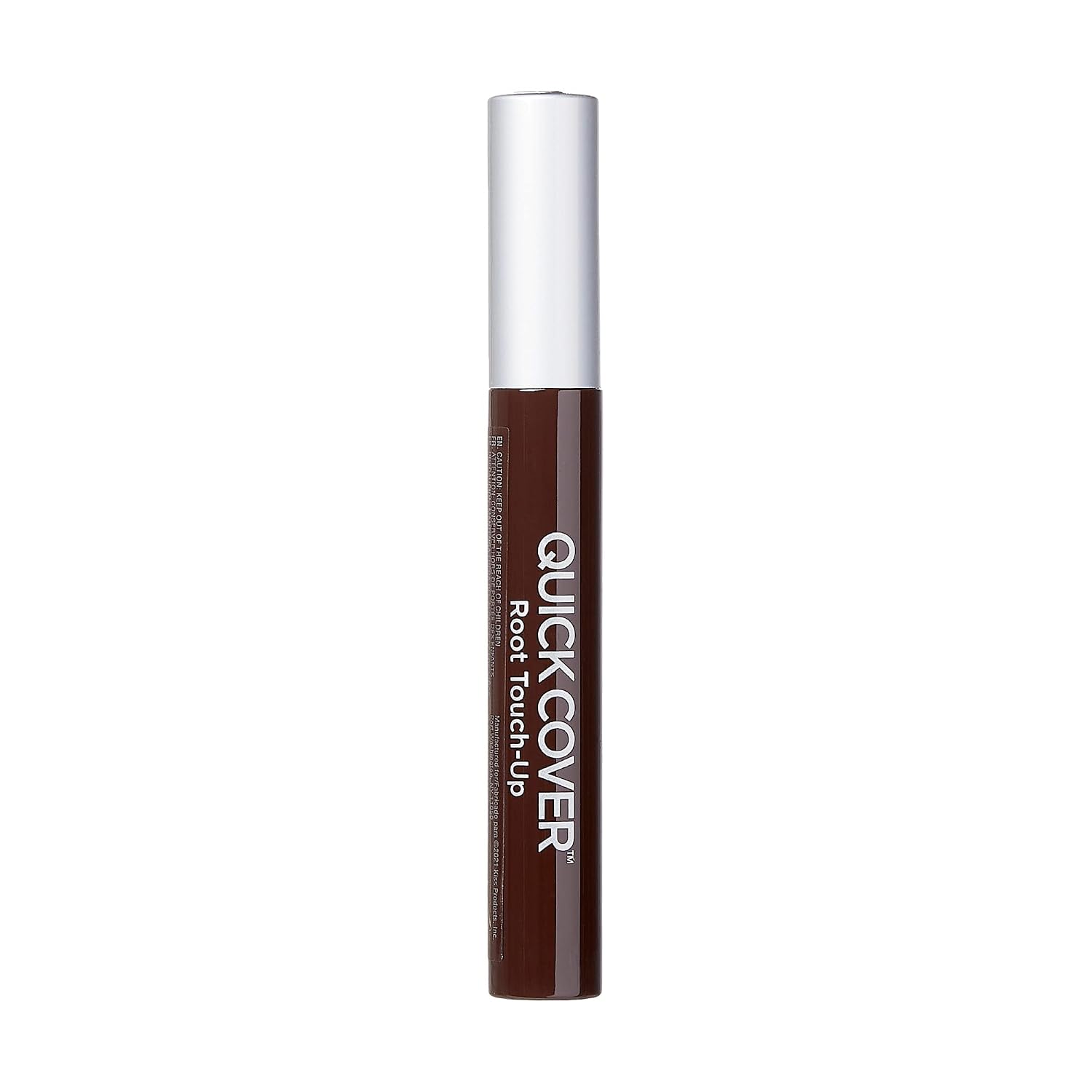 RED by KISS Quick Cover Root Touch Up Rescue (Natural Medium Brown) Mascara Natural Water-Resistant Temporary Gray Concealer Cover Up Brush for Hair