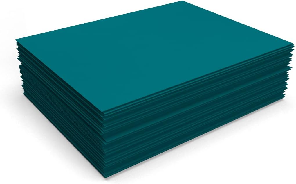 LUXPaper 8.5" x 11" Paper | Letter Size | White | 80lb. Text | 100% Recycled | 50 Qty