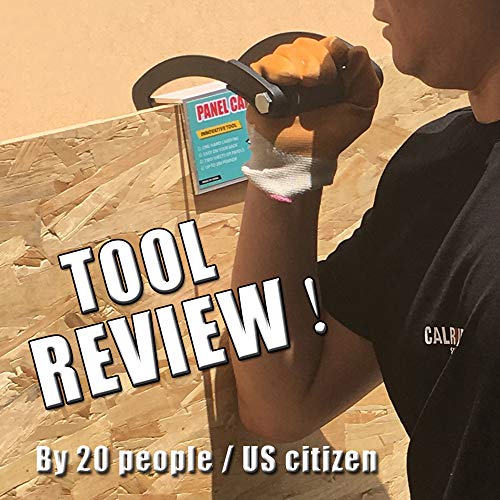 Plywood and Drywall Panel Carrier Tool, Sheetrock Gripper