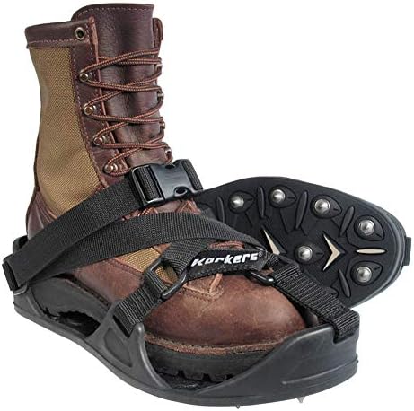 KORKERS TuffTrax w/Sharp Threaded Steel Spikes