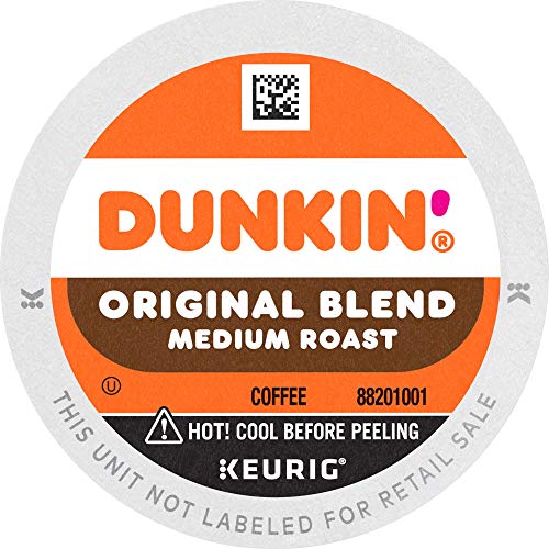Dunkin' Donuts, Dunkin Donuts Coffee Medium Roast Original Blend K-Cup Pods, 10 Count