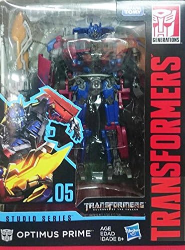 Transformers Studio Series 05 Voyager Class Movie 2 Optimus Prime (Amazon Exclusive) | Transformers Movie Studio Series 8 Inch Action Figure Voyager
