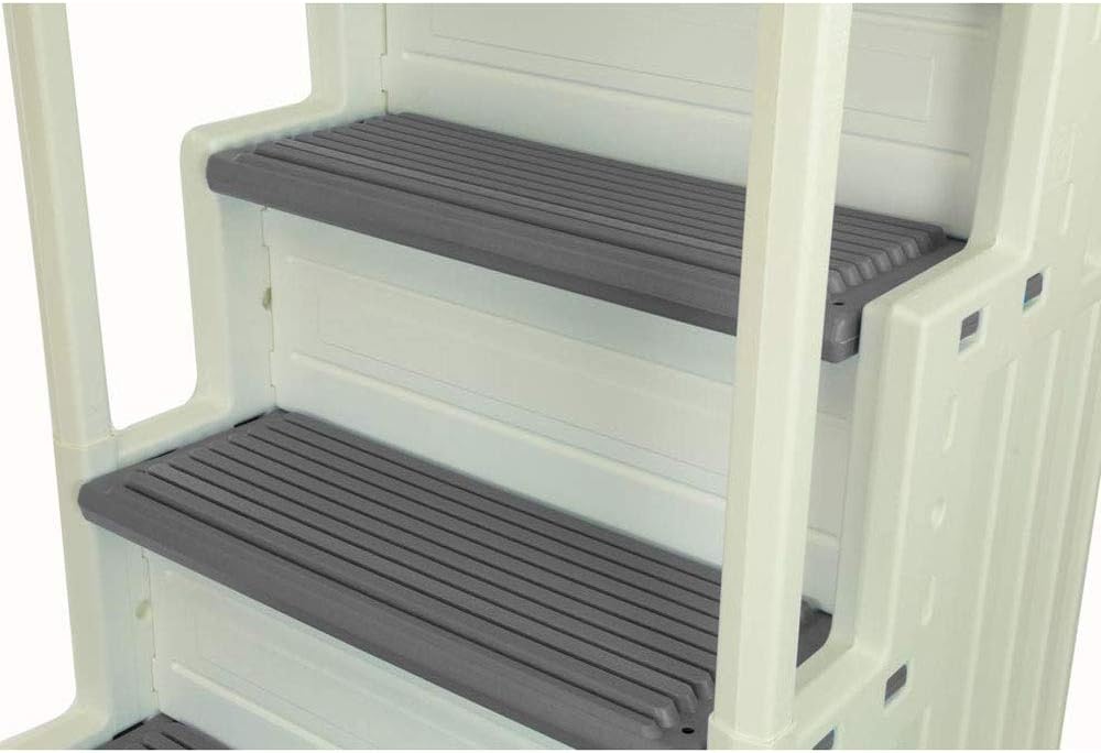 Confer Plastics STEP1X Swimming Pool 4 Steps Entry System - Grey