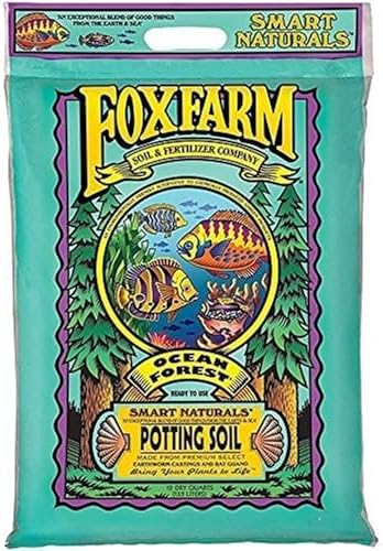 FoxFarm Bush Doctor Coco Loco 2cu ft Potting Mix + Ocean Forest 12qt Potting Soil Bundle - for Gardens, Plants and Flowers