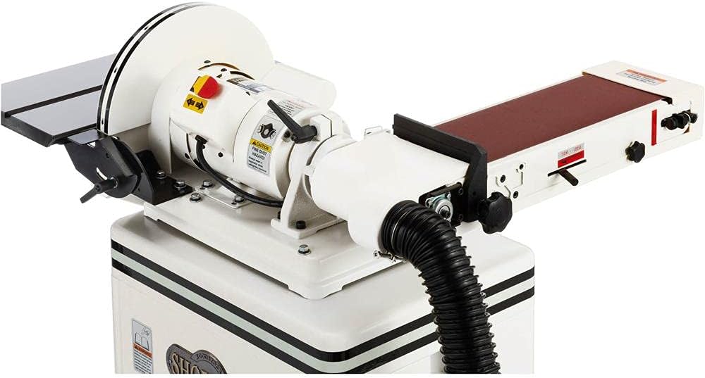 Shop Fox 6 in. x 48 in. Belt/12 in. Disc Combo Sander W1712