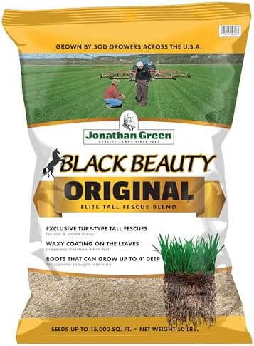 Jonathan Green (10317) Black Beauty Original Grass Seed Blend - Cool Season Lawn Seed (15 lb)
