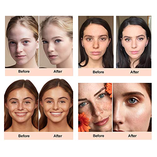 TLM Colour Changing Liquid Foundation Hides Wrinkles & Lines, BB Cream Makeup Base Concealer Cover Moisturizing Fluid for all Skin Tone SPF15