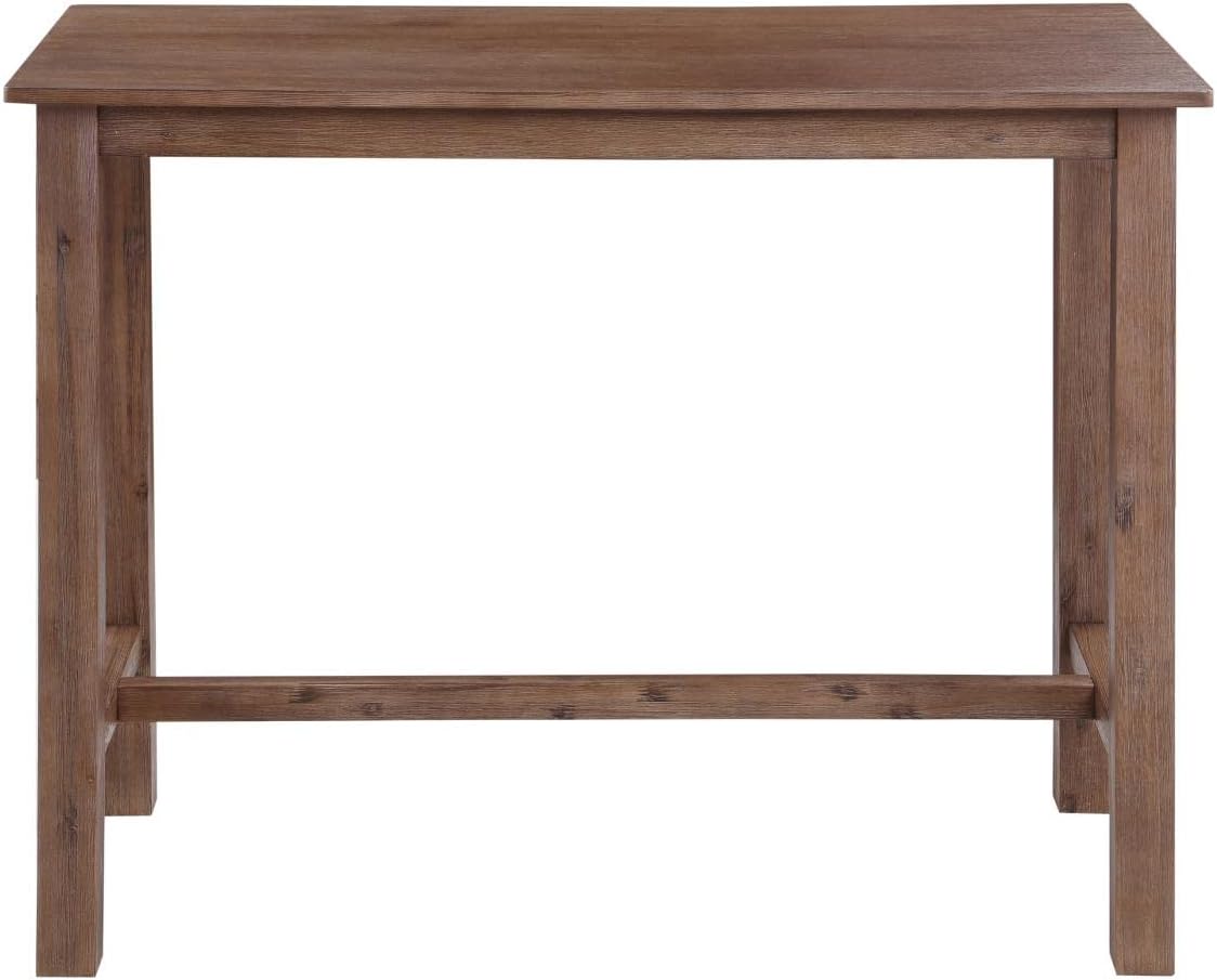 Boraam Sonoma Pub Table - Barnwood Wire-Brush