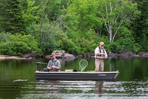 Pelican - Boat Intruder 12 - Jon Fishing Boat - 12 ft. - Great for Hunting/Fishing, Khaki/Beige