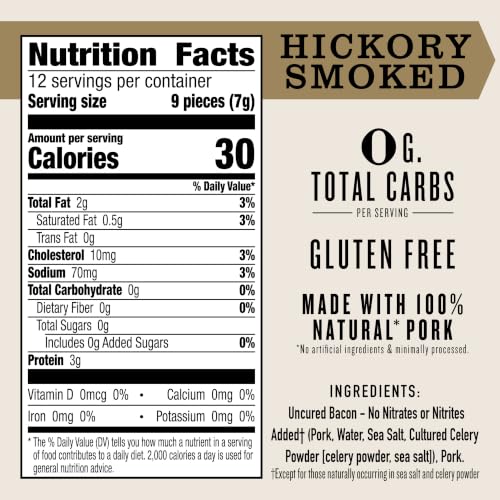 EPIC Provisions Hickory Smoked Bacon Bits, Gluten-Free, 3 oz