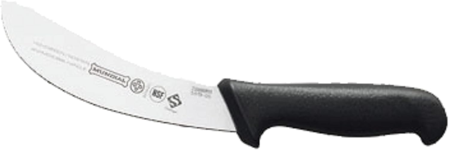 Mundial Skinning Knife, Black, 13.75 x 3 x 1 inches