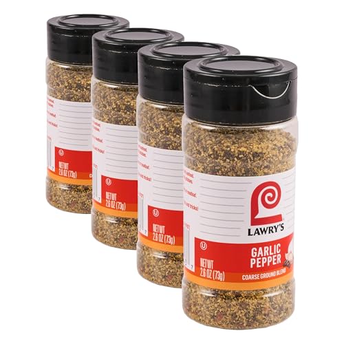 Lawry's Garlic Pepper Coarse Ground Blend, 2.6 oz