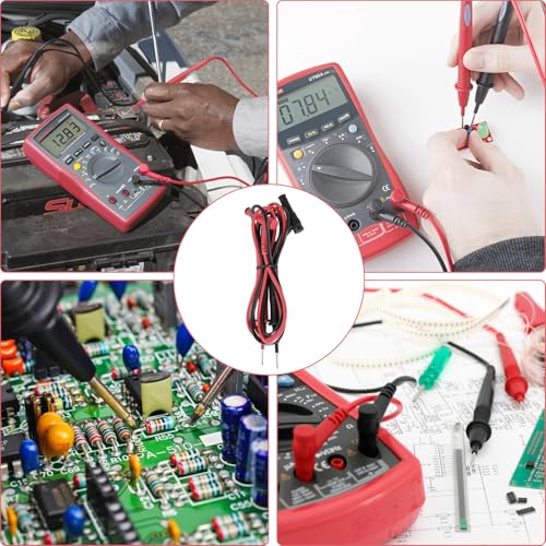Multimeter Test Leads Cat III 1000V 20A Replacement for Fluke Ideal Simpson