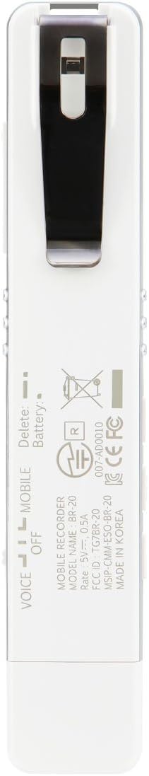 PR200 Cell Phone Call Recording Device, Bluetooth Enabled, iPhone and Android Mobile Recorder