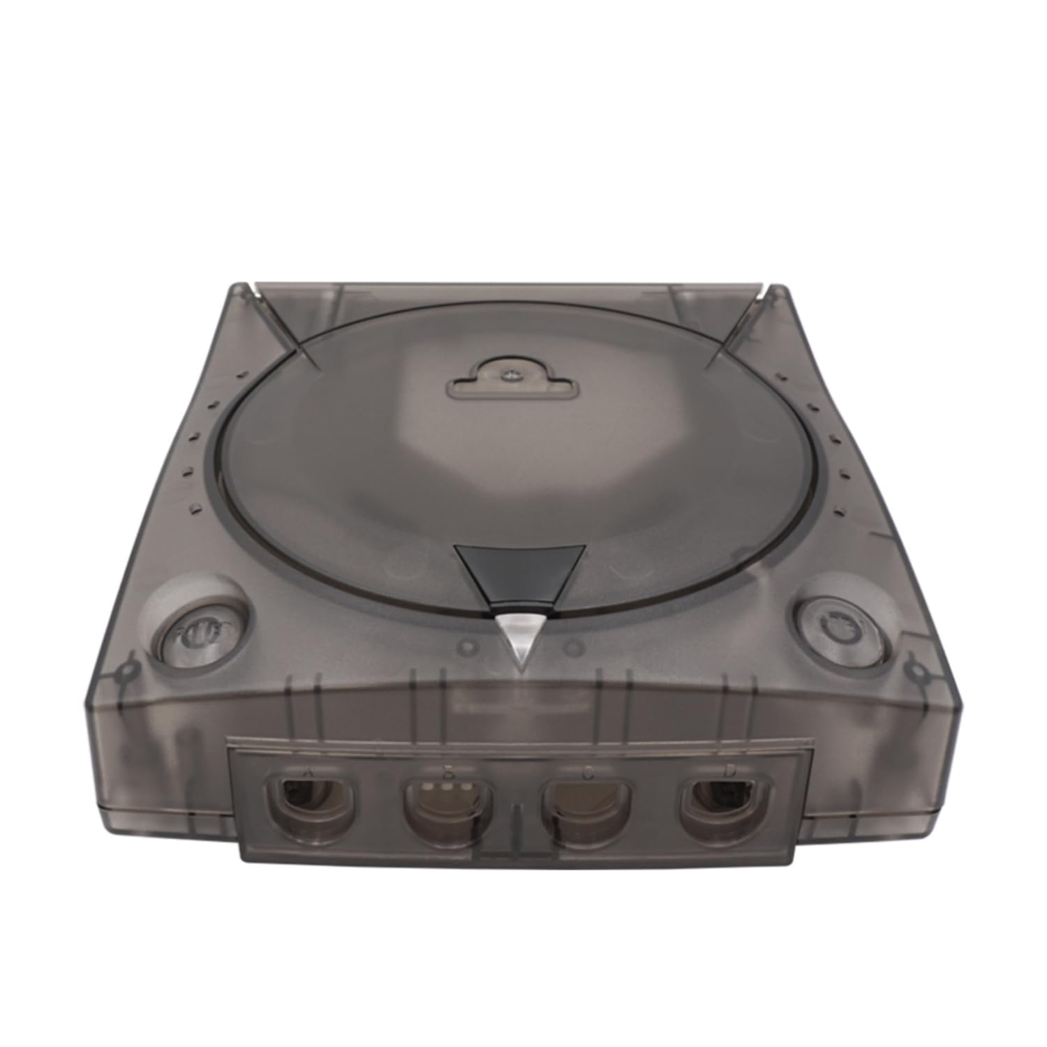 BITFUNX SEGA Dreamcast Replacement Shell, Transparent Case Protective Housing for SEGA Dreamcast Game Console