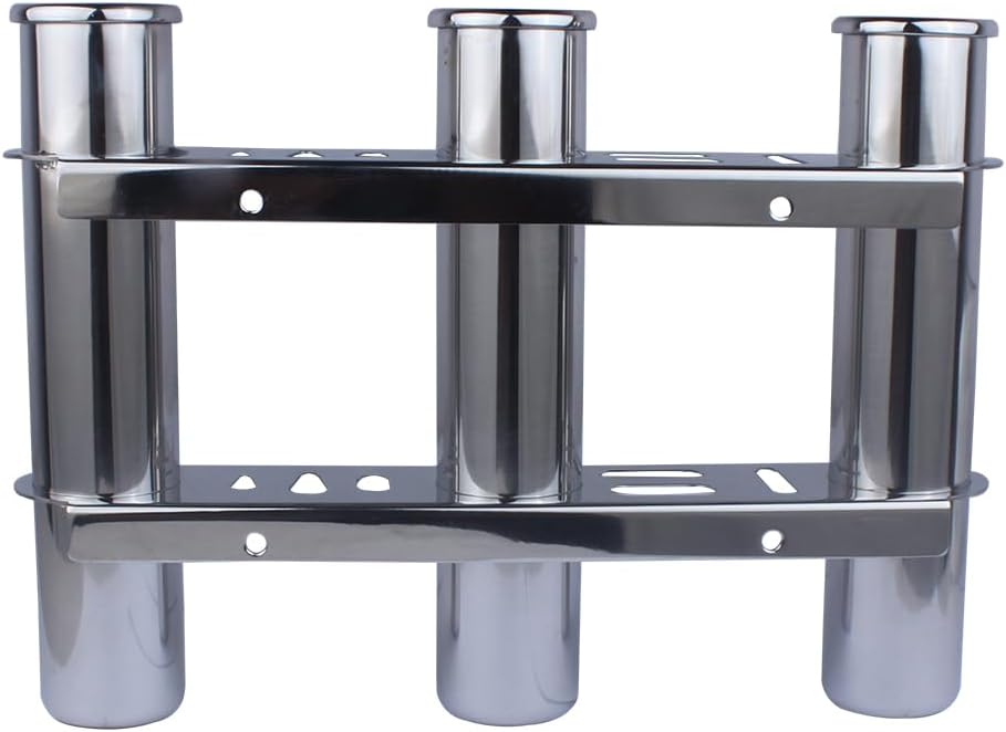 3 Tubes Fishing Rod Holder for Boat