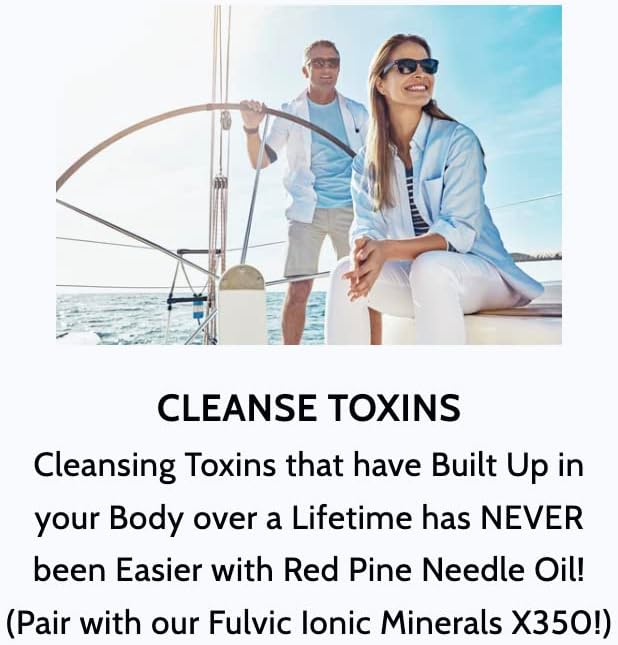 Optimally Organic Red Pine Needle Oil 2oz - Spike-Off- Daily Drops for Extreme Immune Support - BioActive Cell & DNA Support - 1290 Drops - 3 to 7