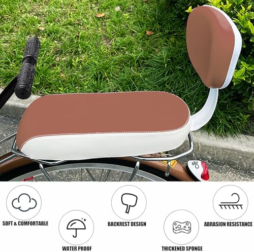 TOPCABIN Bicycle Manned Cushion Mountain Bike Back Shelf Seat Cushion Manned Comfortable Saddle Children Back Seat
