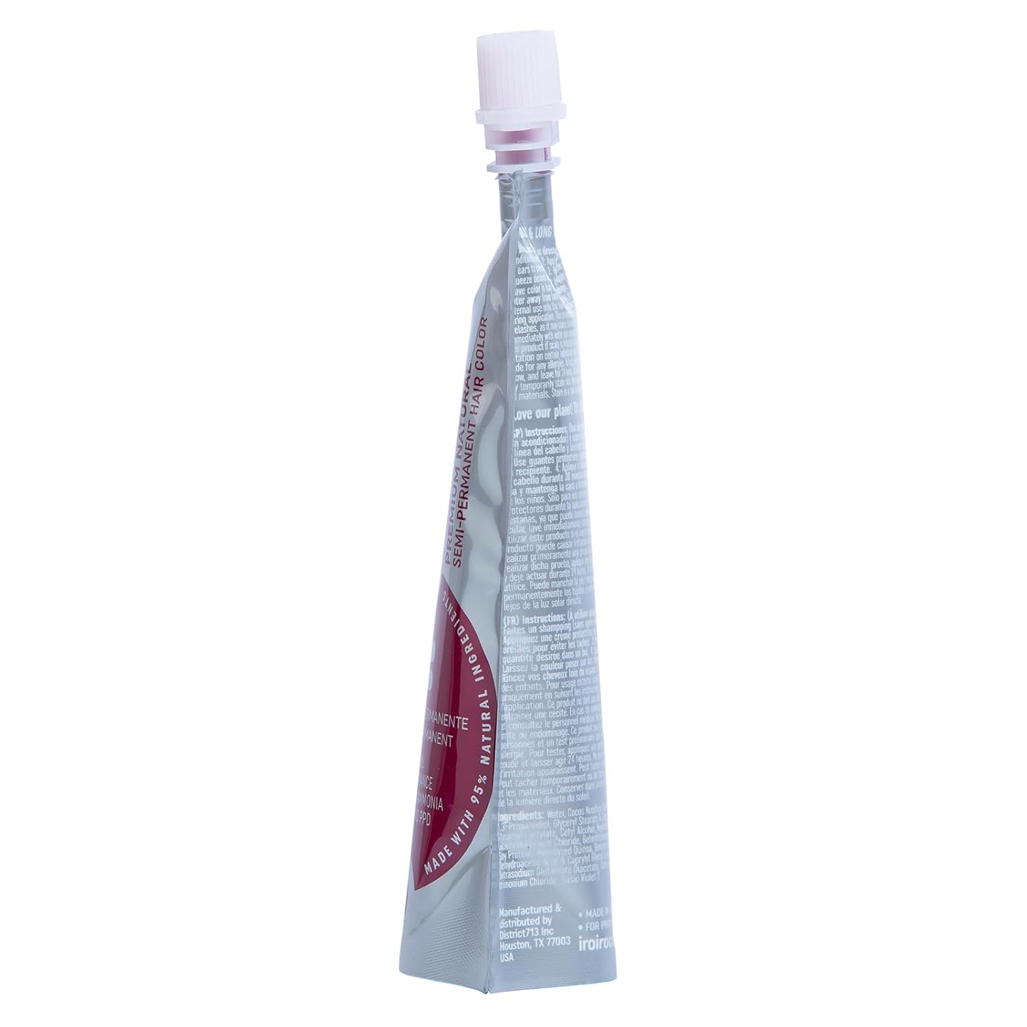 IROIRO Premium Natural Semi-Permanent Hair Color 105 Plum (4oz)