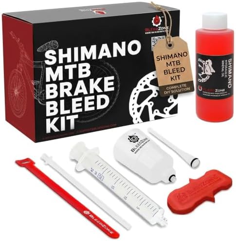 BleedZone Shimano Hydraulic Brake Bleed Kit with Mineral Oil