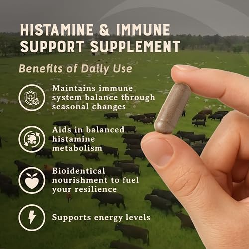 HEART & SOIL Histamine & Immune Support, 180 Capsules