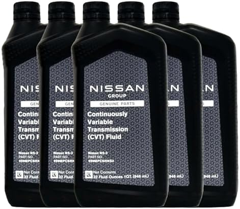 Nissan Genuine OEM CVT-3 Transmission Fluid 999MP-NS300P (5 Quarts)