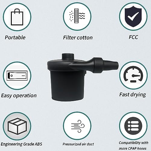 CPAP Hose Dryer Cleaning KIT with Filter Cotton, CPAP Tube Cleaner_Quick Drying Water_CPAP Cleaning Supplies