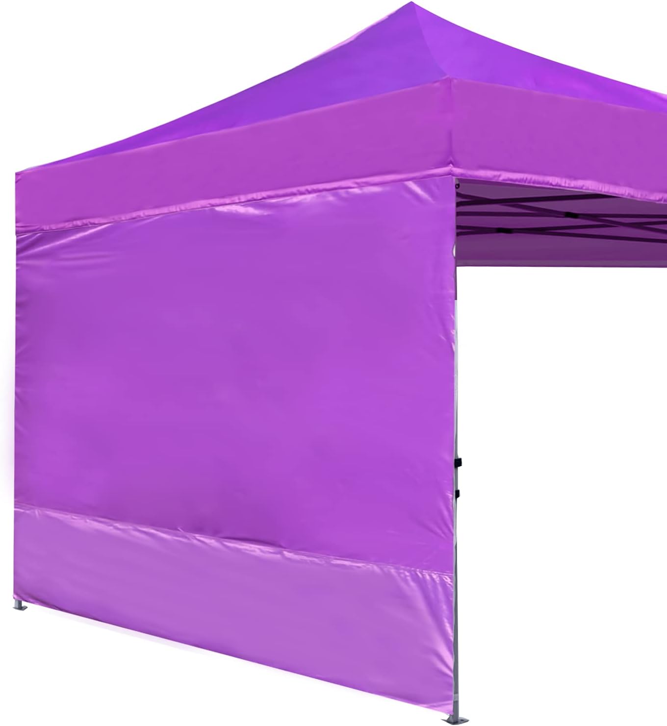 ABCCANOPY Instant Canopy SunWall 10x10 FT No Frame or Top, White