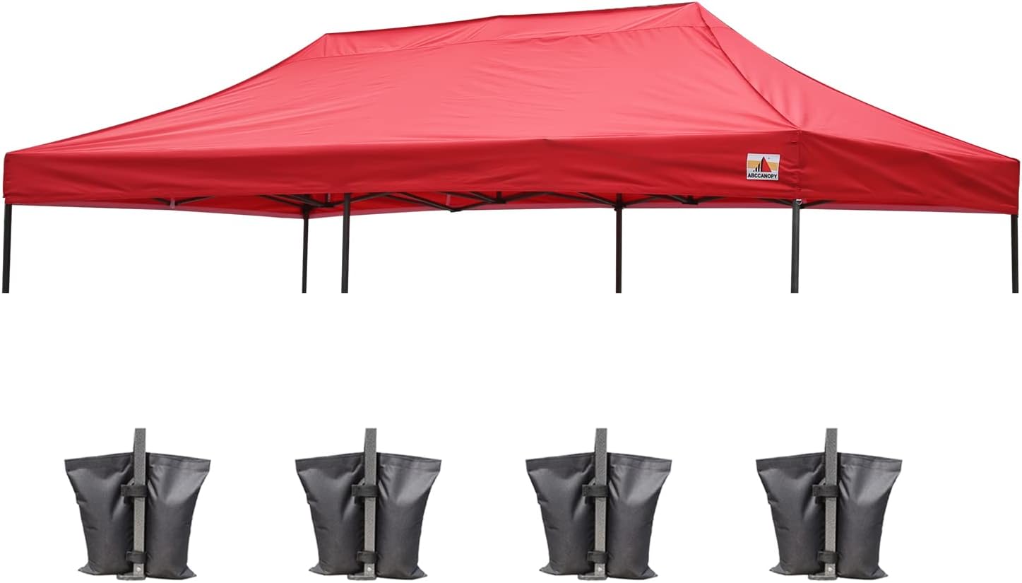 ABCCANOPY Replacement Canopy Top for Pop Up Canopy Tent 10x10 White