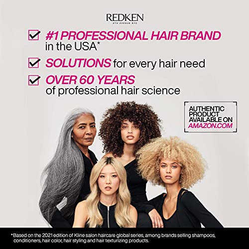 Redken Detox Hair Cleansing Cream Clarifying Shampoo For All Hair Types - Removes Buildup and Strengthens Hair Cuticle