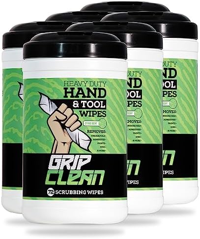 Heavy Duty Hand Cleaning Wipes, Tool Wipes, Waterless Mechanic Hand Cleaner