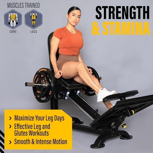 Powertec Fitness Leg Sled - Leg Press Machine, 700 LB Capacity