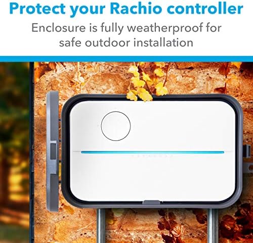 Rachio Smart Sprinkler Controller Weatherproof Outdoor Enclosure | Compatible with Rachio 2nd & 3rd Gen Smart Controllers to protect your controller