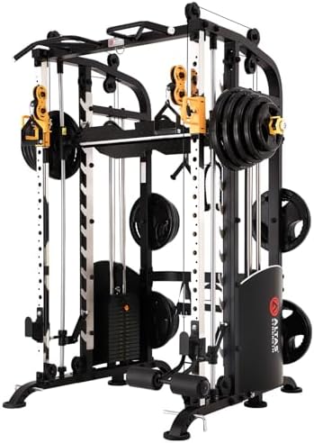 Altas Strength M810 Smith Machine Home Gym with Dual Weight Stacks