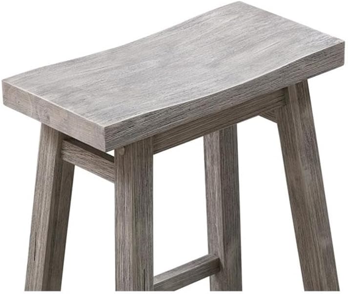 Boraam Sonoma Saddle Stool, Chestnut