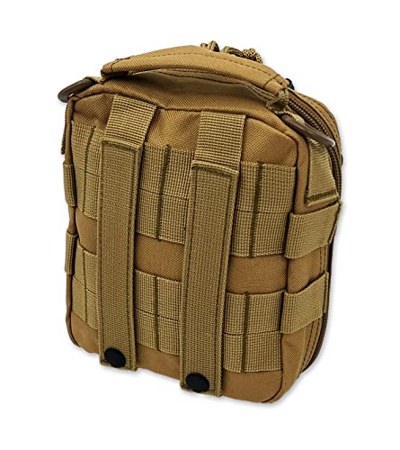 Lightning X Gunshot Trauma/Hemorrhage Control Kit in MOLLE IFAK Pouch - TAN