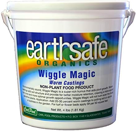 Wiggle Magic Worm Castings 3.5 Lbs - Earth Safe Organics