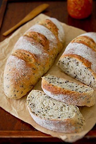 100% Black Sesame Seeds Powder, No Sugar, Low Temp Roasted, HALAL, NON-GMO, Black Sesame Paste Made in Taiwan 12.36oz (350g)