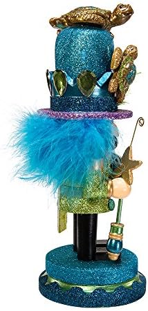 Kurt Adler Hollywood Nutcracker with Sea Turtle Hat, 11-Inch