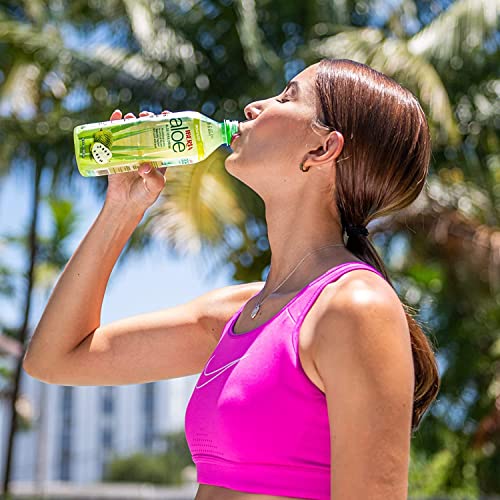 Iberia Aloe Vera Juice Drink With Aloe Pulp, Pineapple, 9.5 Fl Oz (Pack of 6)