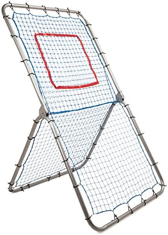 Champion Sports Pitchback Net & Rebounder – Baseball & Softball Multi-Sport Training Screen with Strike Zone Target