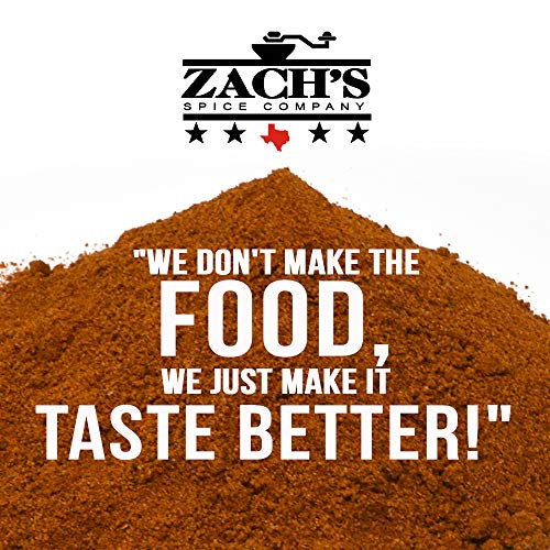 Zach's Original Style Bar-B-Que Brisket Rub - Championship Cook-off Winning Brisket Rub (Original Style Brisket Rub, 1 Pound)