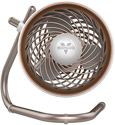 Vornado Pivot Personal Air Circulator, Portable, Desk Fan, Electric, Ice White