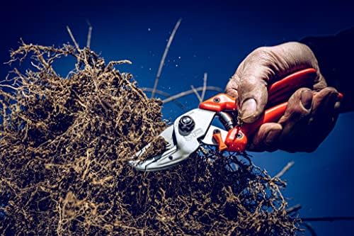 Original LÖWE Profi Anvil Prunner Garden Tools 8.107 with Bypass Geometry | Robust & Sharp Hedge Trimmer | Use as Pruners, Garden Shears, Handheld