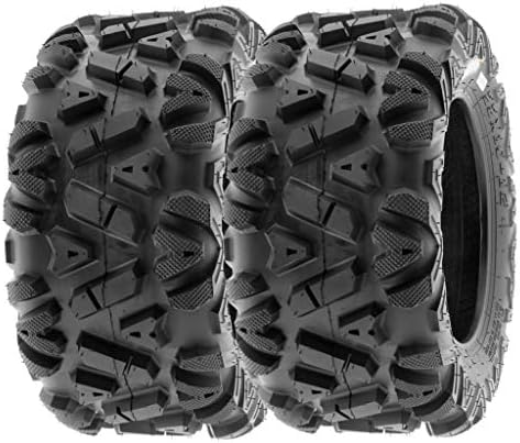 SunF 25x8-12 25x10-11 All Terrain Tires ATV UTV 6 PR POWER I A033 - BUNDLE
