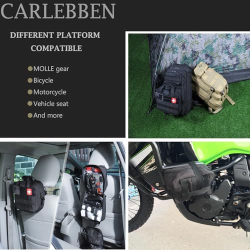 Survival Kit Camping kit First Aid Kit Emergency Bugout Bag Gifts for Men Tactical Gear Accessories Molle Attachments Military