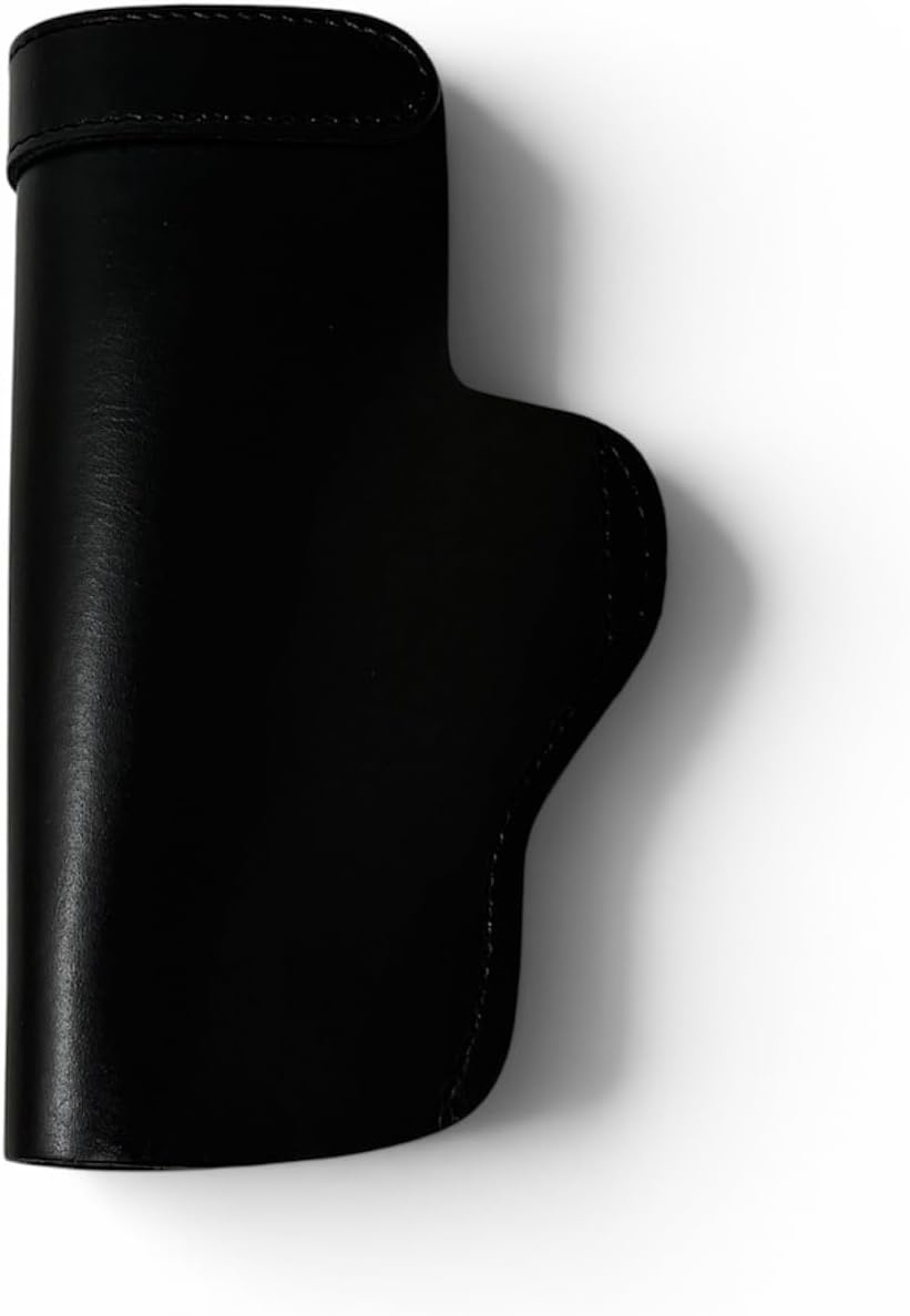 The Ultimate Leather IWB Holster - Fits S&W M&P Shield - Glock 17 19 22 23 32 33 44 / Springfield XD & XDS/Walther P99 & All Similar Handguns - Right Handed'-Black